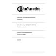 BAUKNECHT CS2370SW Owners Manual